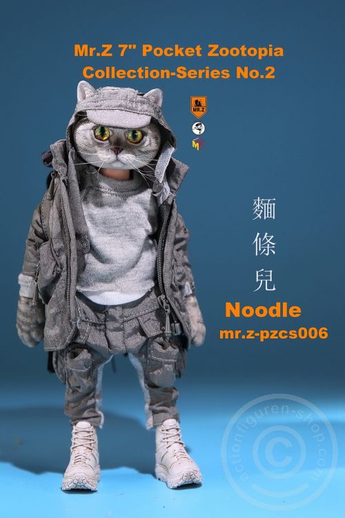 MRZpccs06-04 Noodle - 7" Pocket Zootopia Series No.2