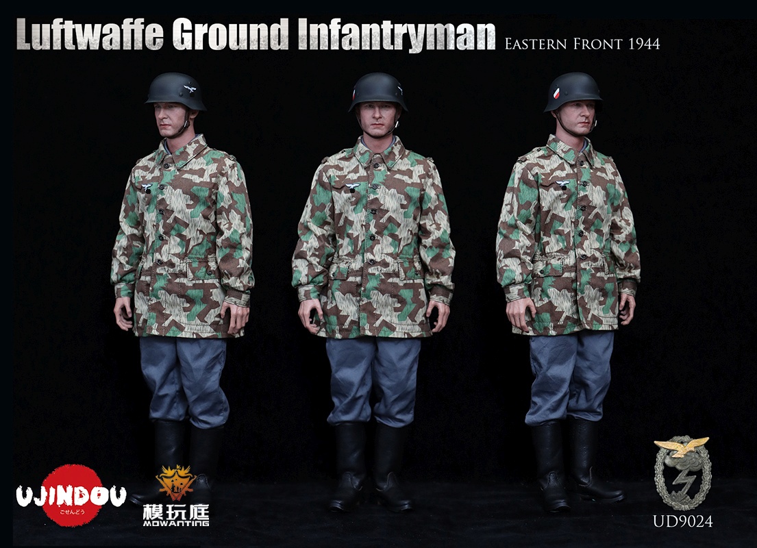 Luftwaffe Felddivison - Infantryman - WWII - Eastern Front 1944 Luftwaffe Felddivison - Infantryman - WWII - Eastern Front 1944