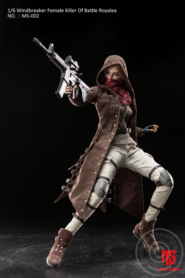 STM-S002-12 Windbreaker Female Killer Of Battle Royale
