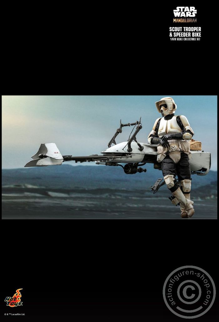The Mandalorian - Scout Trooper and Speeder Bike