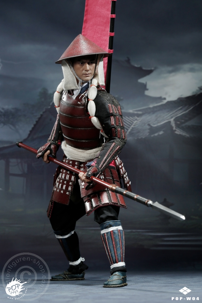Ashigaru - Spear Soldier Figure - Deluxe Version