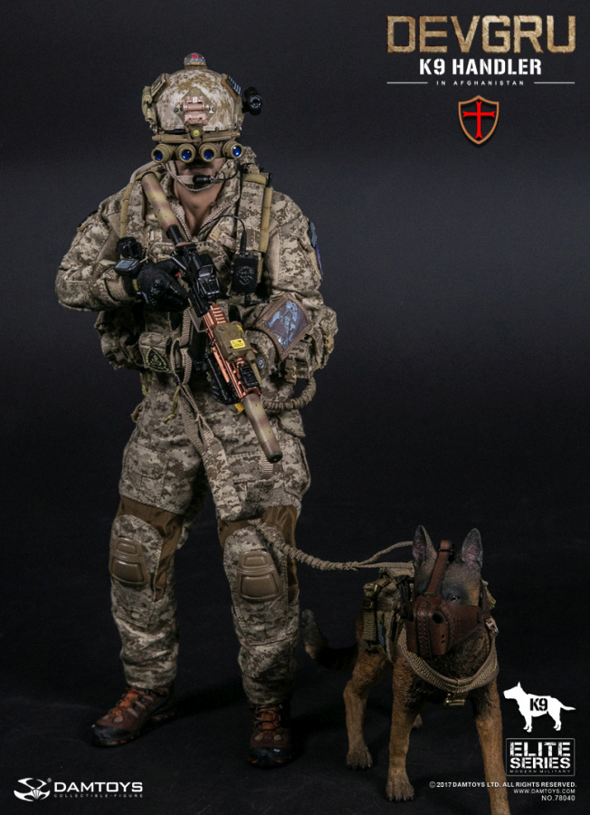 DA78040-04 DEVGRU K9-Handler in Afghanistan