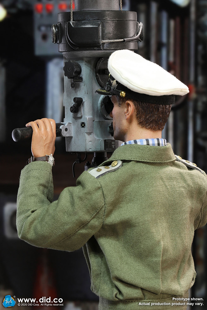 German U-Boat Periscope Diorama Set w/ extra Head