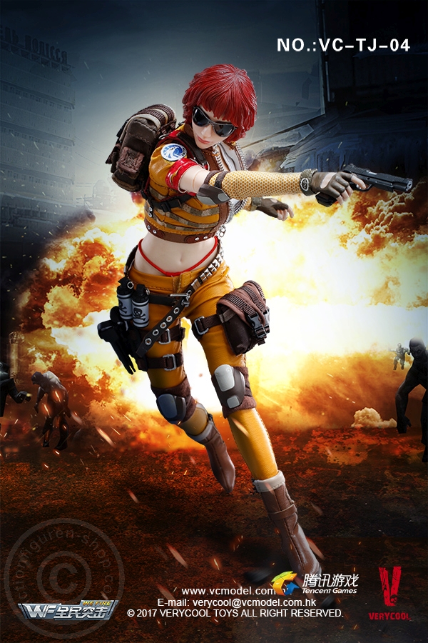 Female Mercenary - Heart King - Wefire Of Fourth Bomb