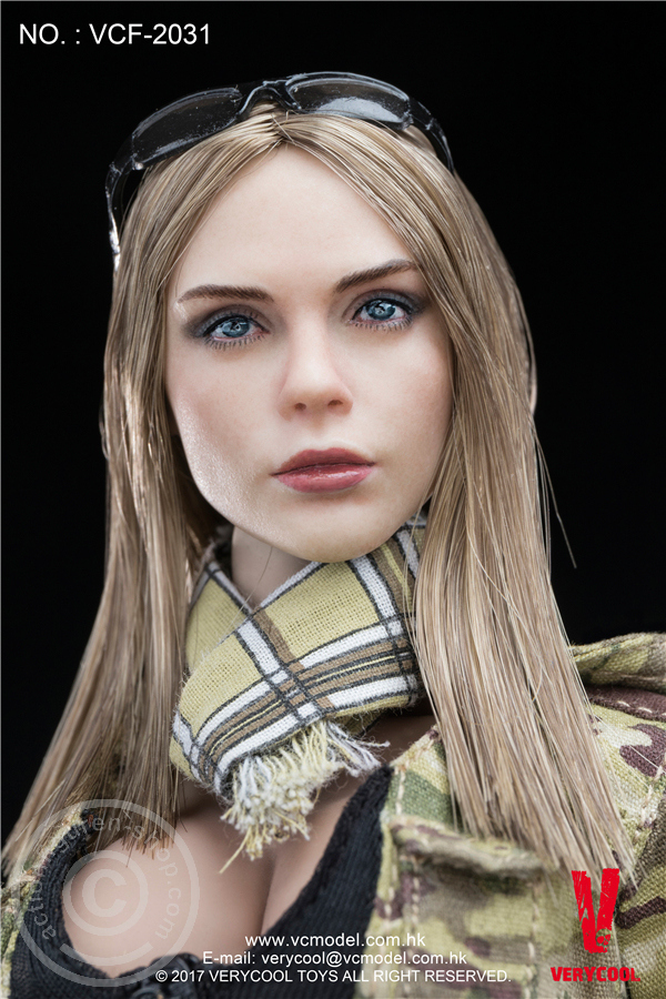 VCF2031-22 Villa - MC Camouflage Women Soldier