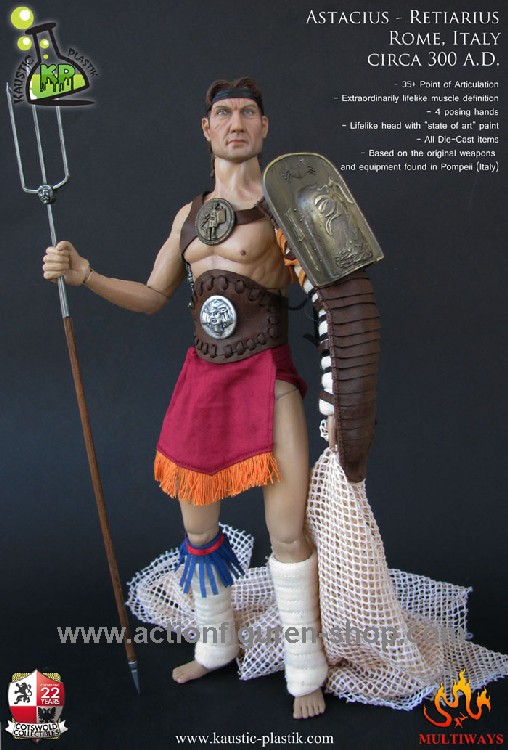 Astacius - Retiarius - Rom - Gladiator