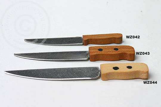 Messer, Holz und Metall - 46mm