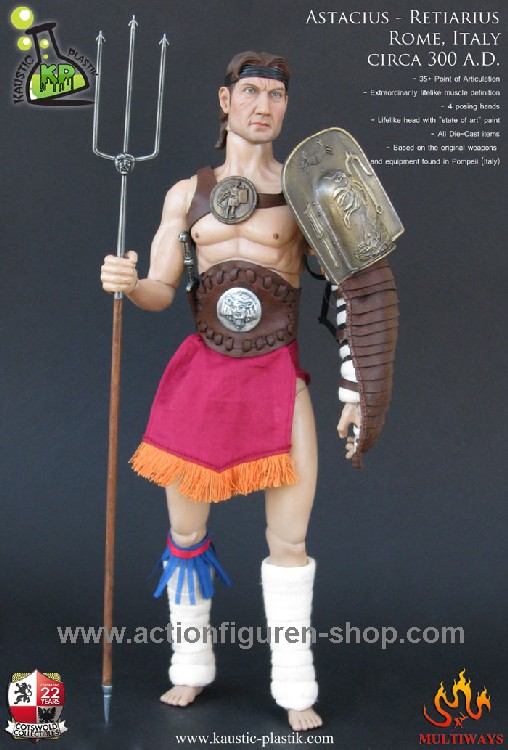 Astacius - Retiarius - Rom - Gladiator