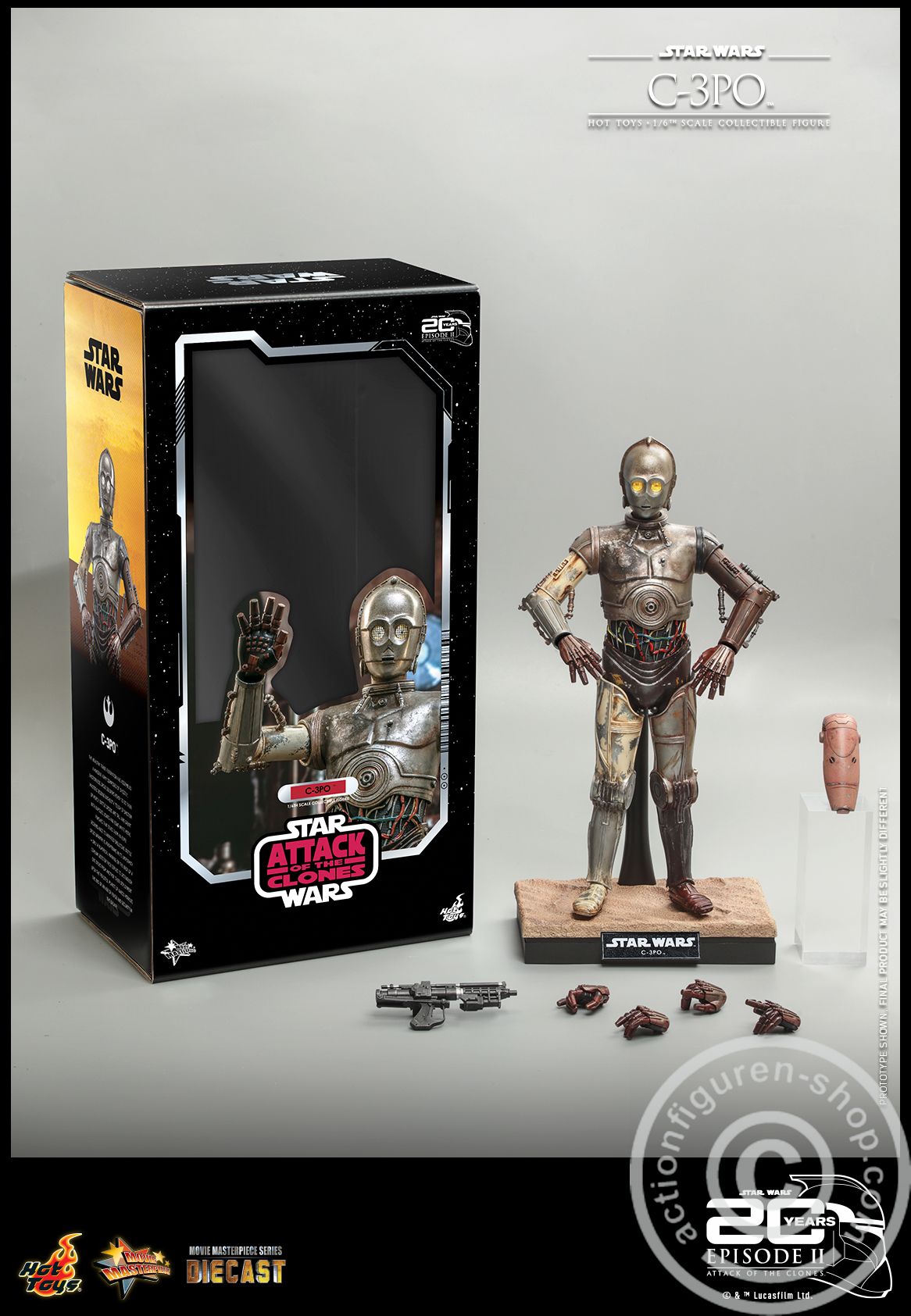Star Wars Episode II: Attack of the Clones - C-3PO - MMS650D46