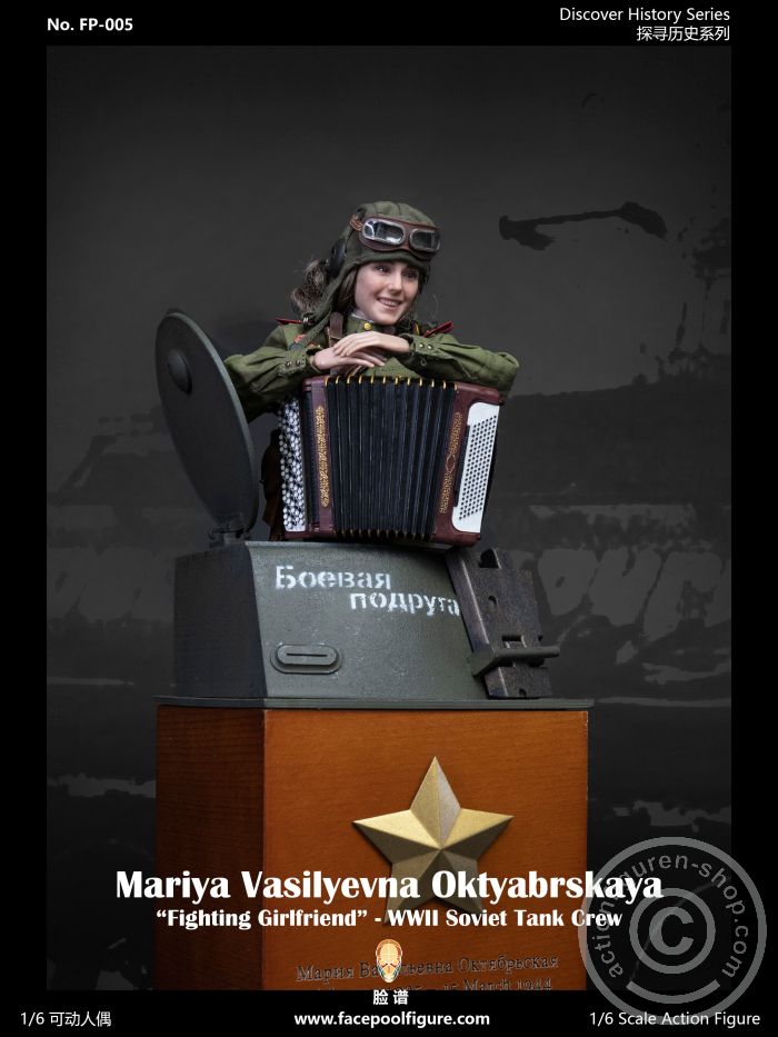FP005B-14 Mariya Oktyabrskaya - WWII Soviet Tank-Fighter - Special Version