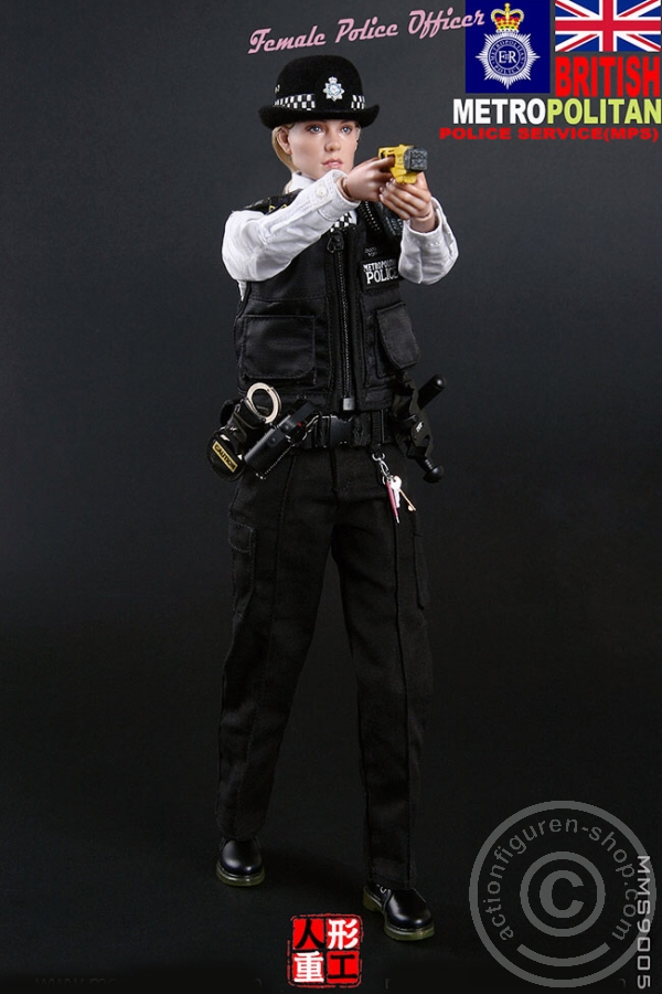 British Metropolitan Female Police Officer