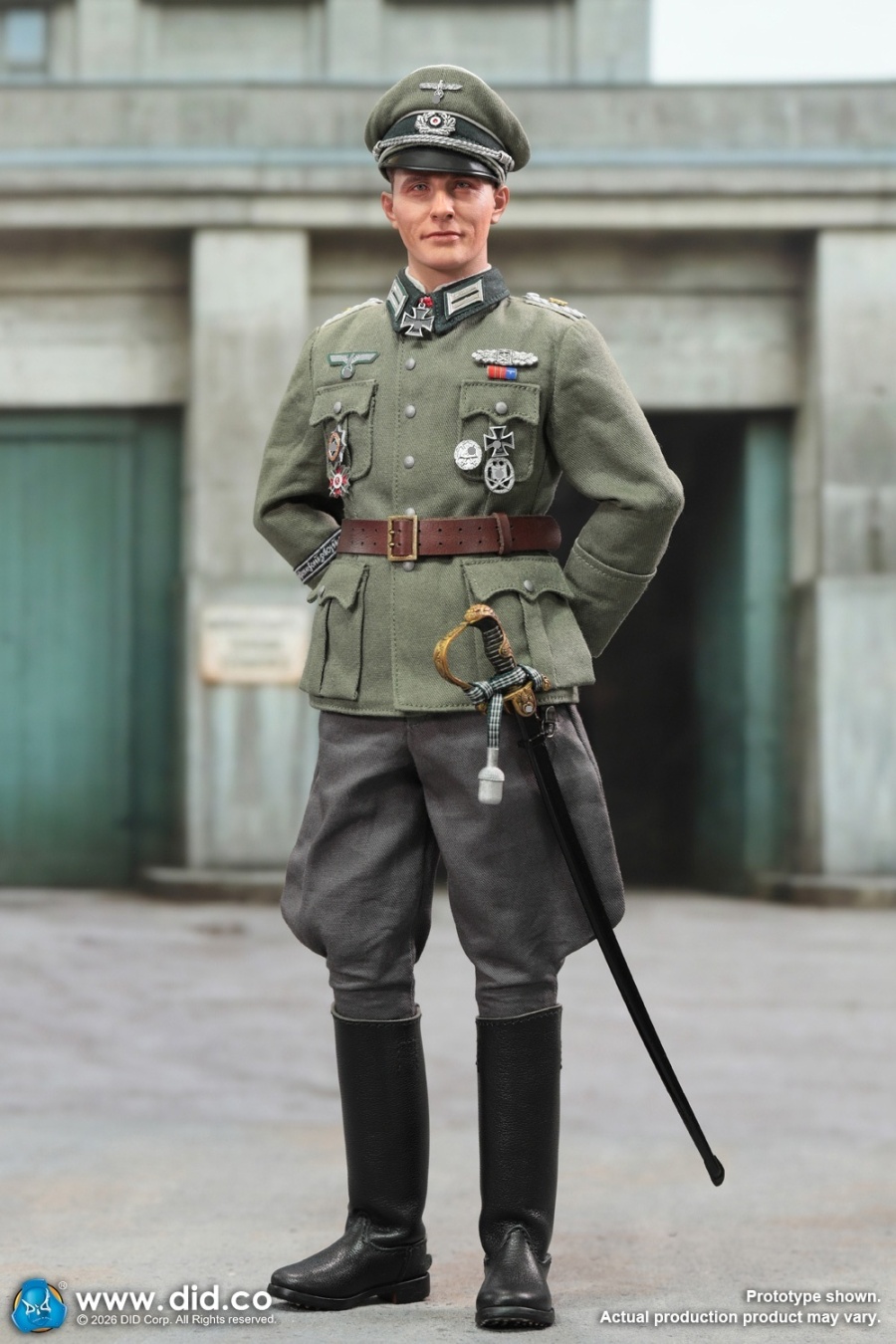 Otto Remer - WWII German Wehrmacht Officer - in 1/6 scale