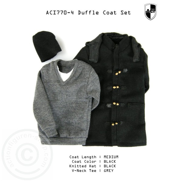 Dufflecoat Set - medium/black