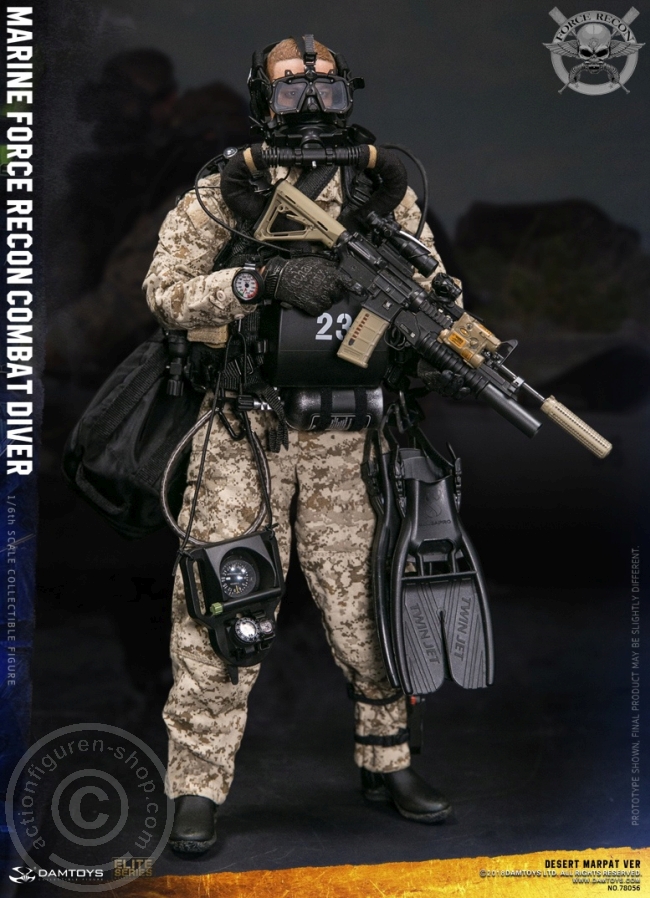 Marine Force Recon Combat Diver - Desert