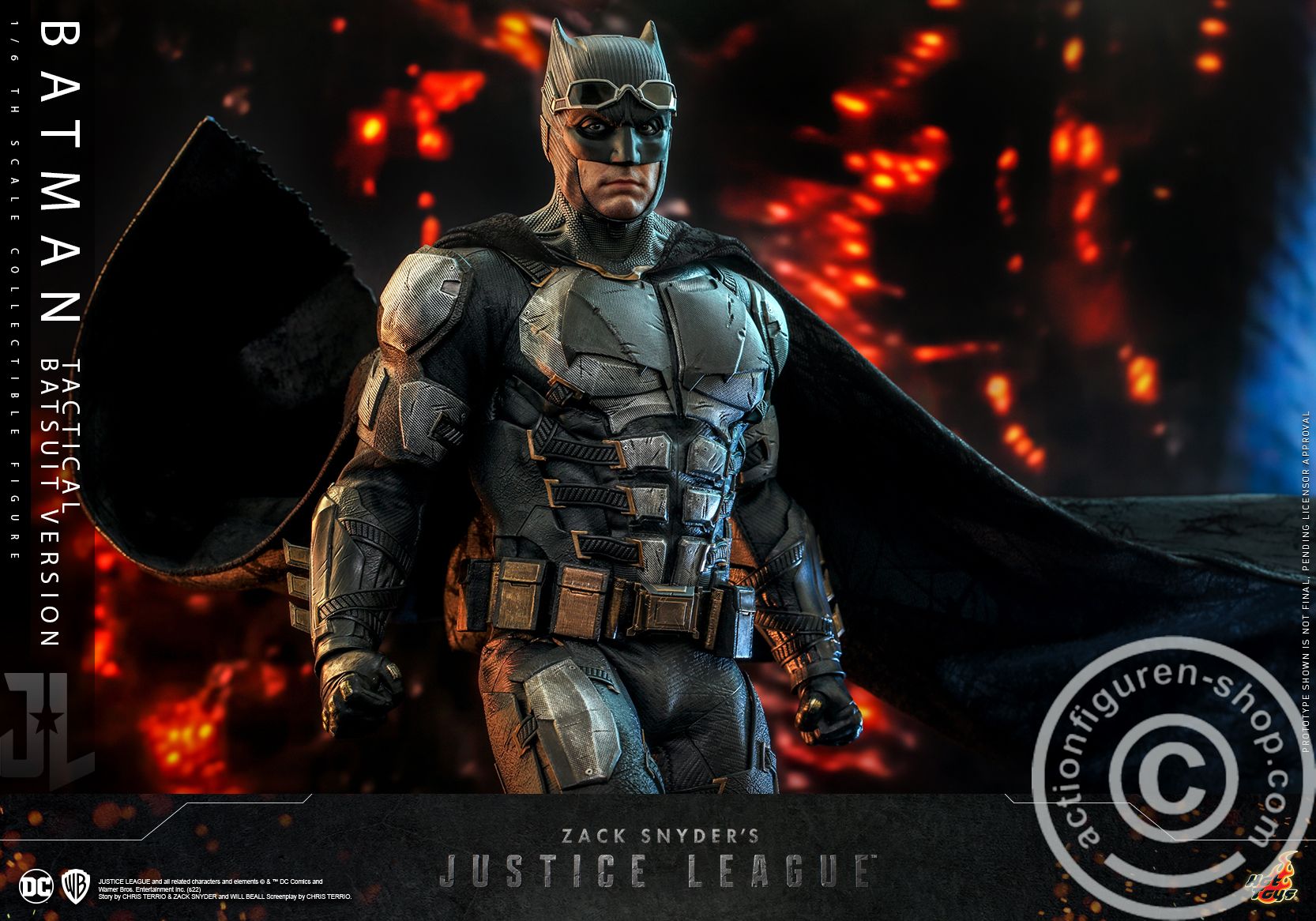 Zack Snyder's Justice League - Batman (Tactical Batsuit Version) - TMS085 Zack Snyder's Justice League - Batman (Tactical Batsuit Version) - TMS085