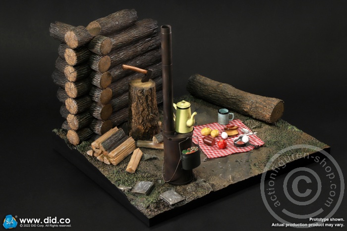 Stove Diorama - WWII German Army