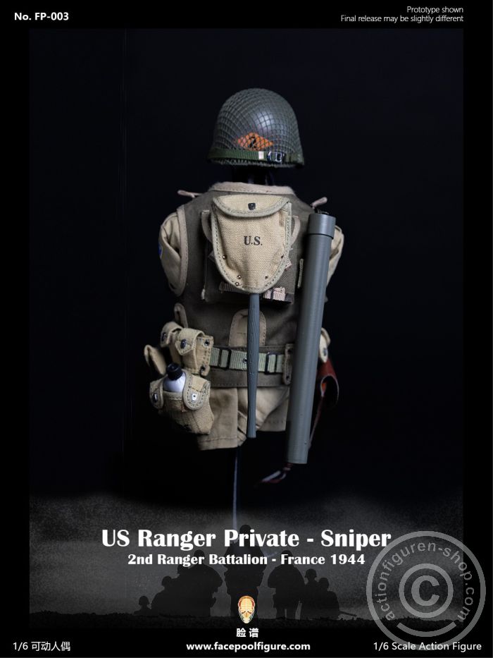 FP003B-26 Sniper Private Jackson US Army Ranger - Special Edition w/ Diorama