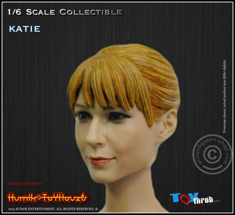 Katie - Kopf - Blond - KUMIK