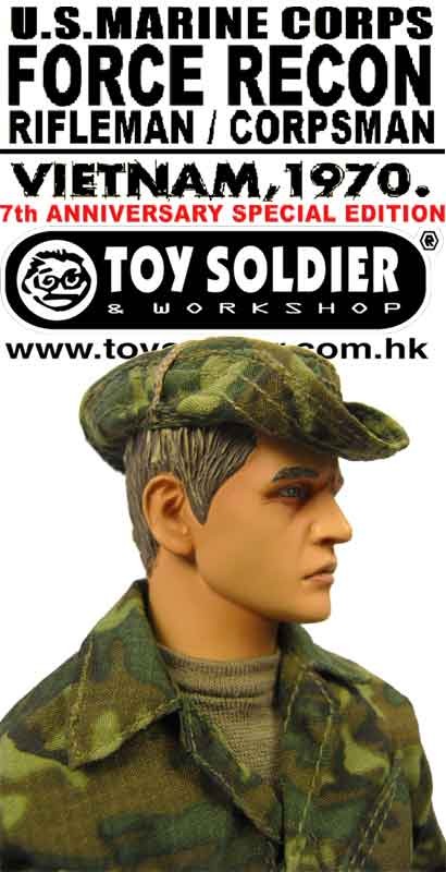 TS-141-U USMC Force Recon-Rifleman/Corpsman VIETNAM 1970