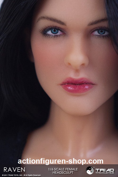 Raven - Black Hair w/ Blue Eyes