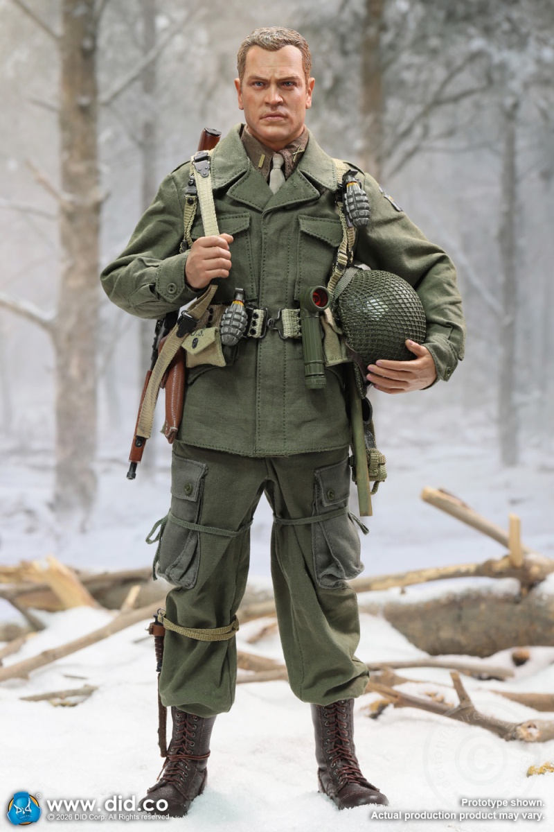 Lieutenant Buck - 1/6 WWII US Army 101st Airborne Division 506th PIR - in 1/6 scale