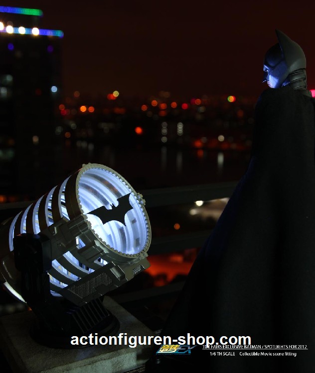 DrExLi-13 Bat Spotlight /working LED - in 1:6 scale