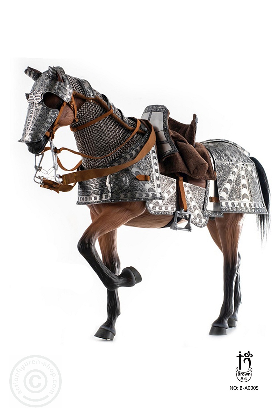 Horse in Full Armor - made for Duke of Saxony-Coburg (1548) - in 1/6 scale