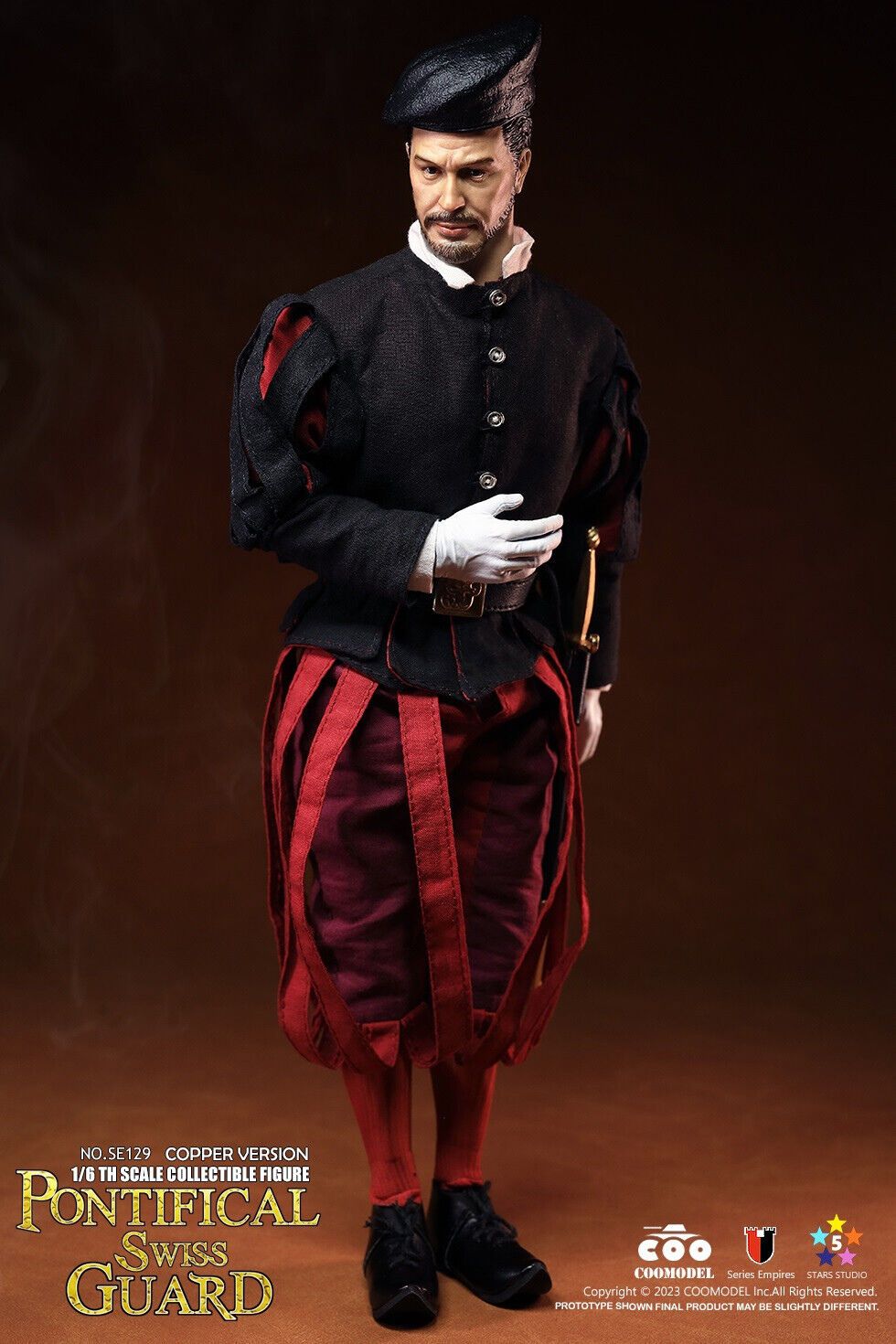Pontifical Swiss Captain Black (Exclusive Cupronickel Version) Pontifical Swiss Captain Black (Exclusive Cupronickel Version)