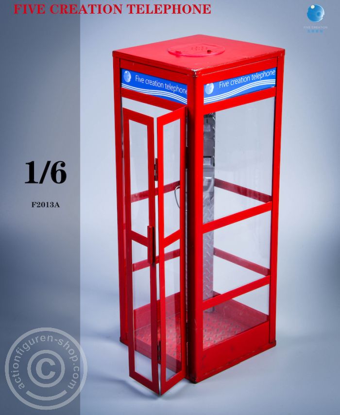 FTF2013-04 Telephone Booth - RED