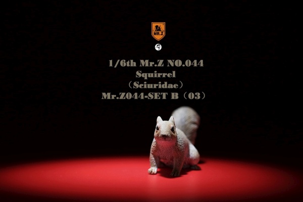 MRZ044B-17 3 Squirrel (Set B)