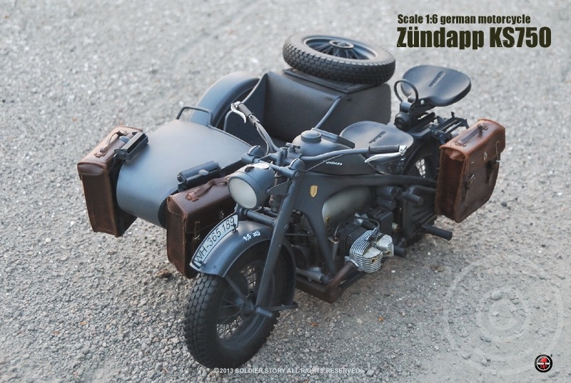 Zündapp KS-750 mit Beiwagen