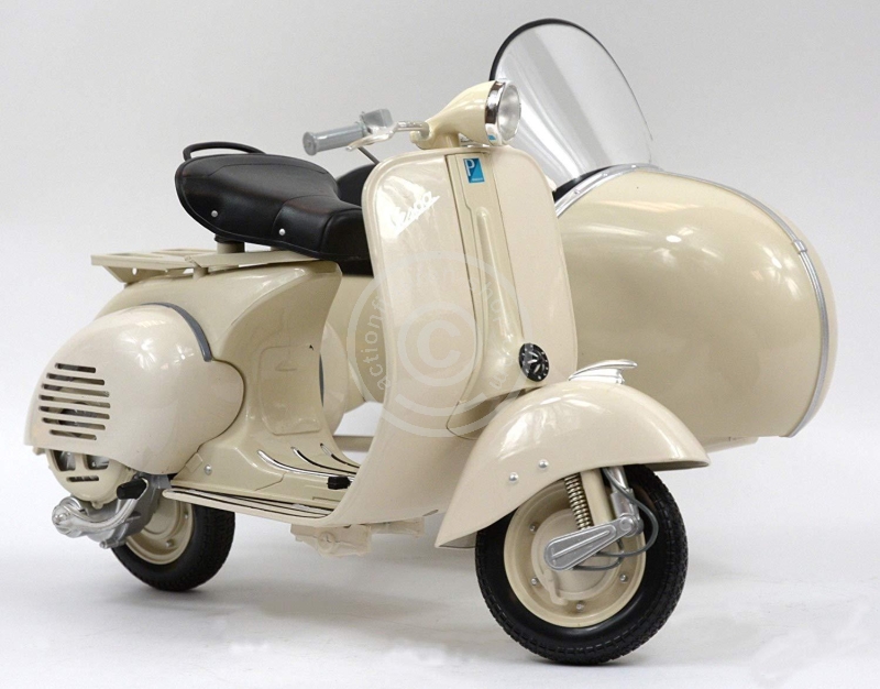 Vespa Piaggio mit Seitenwagen - Modell 1955