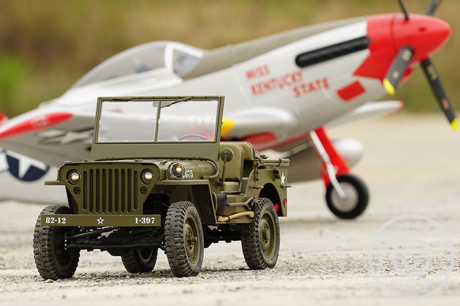 ROC001RS-181IH8GaproBTa6 Willys MB Jeep 1941 - 4x4 - R/C