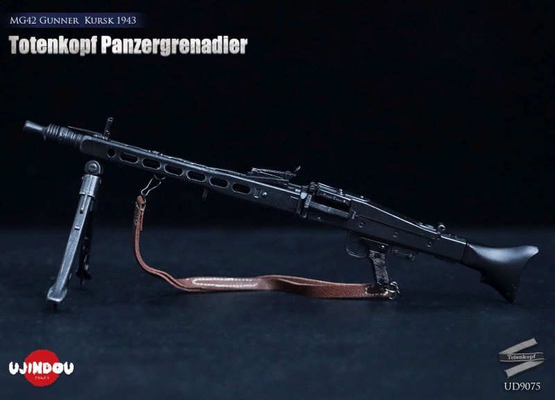 WWII Totenkopf Panzergrenadier - MG42 Gunner Kursk 1943 - in 1/6 scale