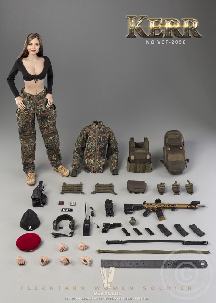 Flecktarn Woman Soldier - KERR