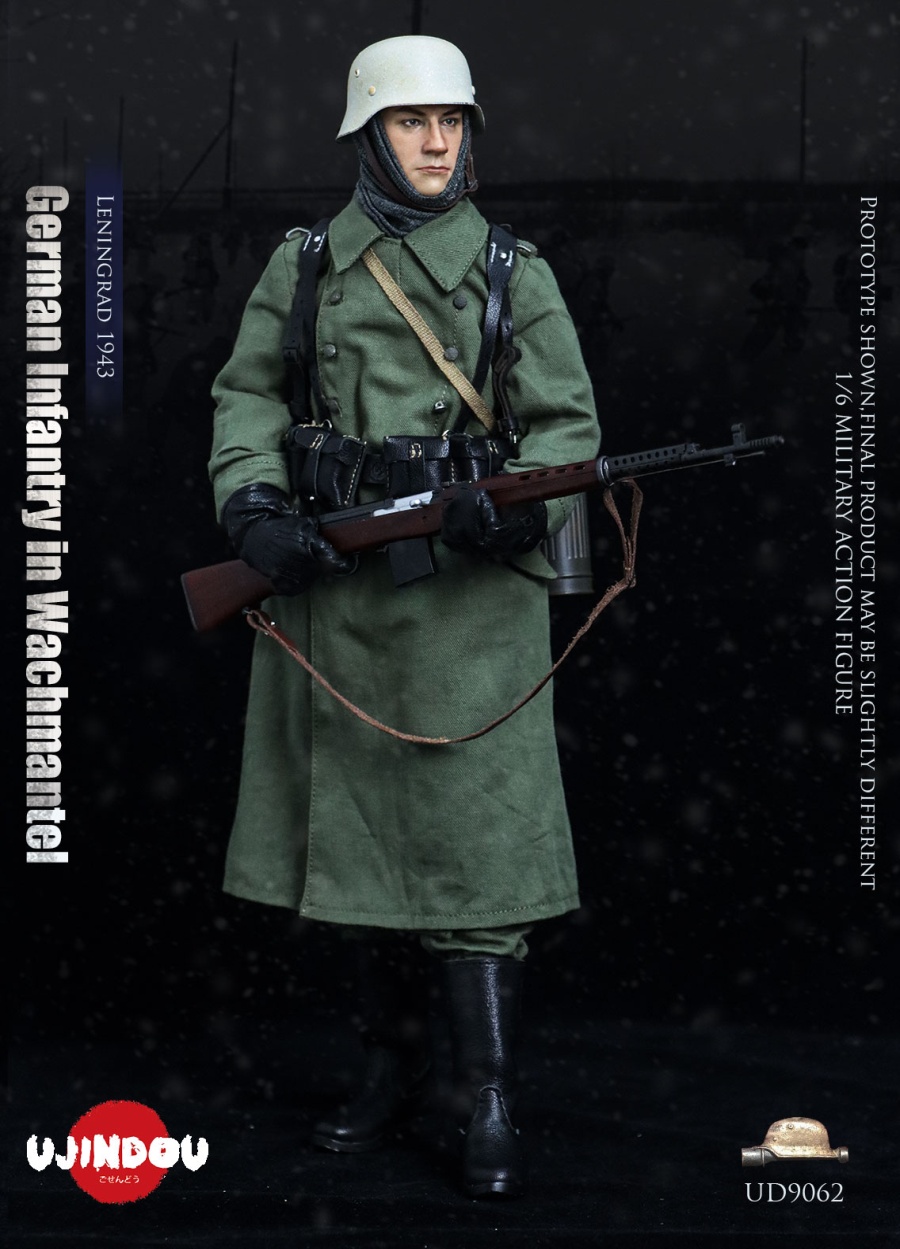 German Infantry - Wachmannschaft - w/ Wachmantel - Leningrad 1943 - in 1/6 scale