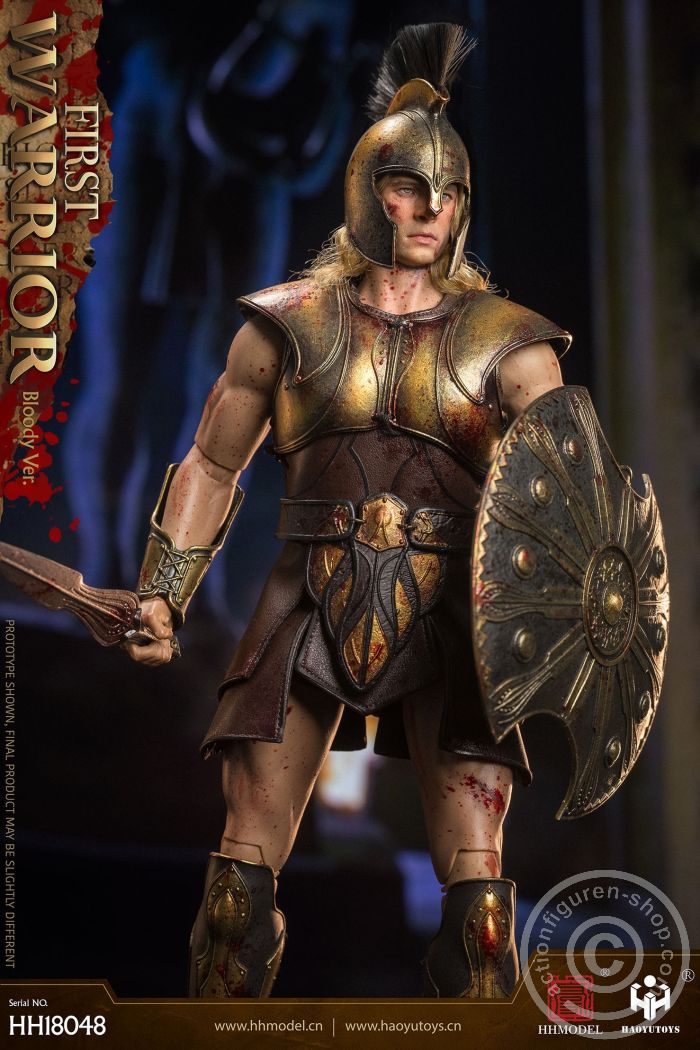 HH18048-03 Greek First Warrior - Bloody Battle Version - Trojan