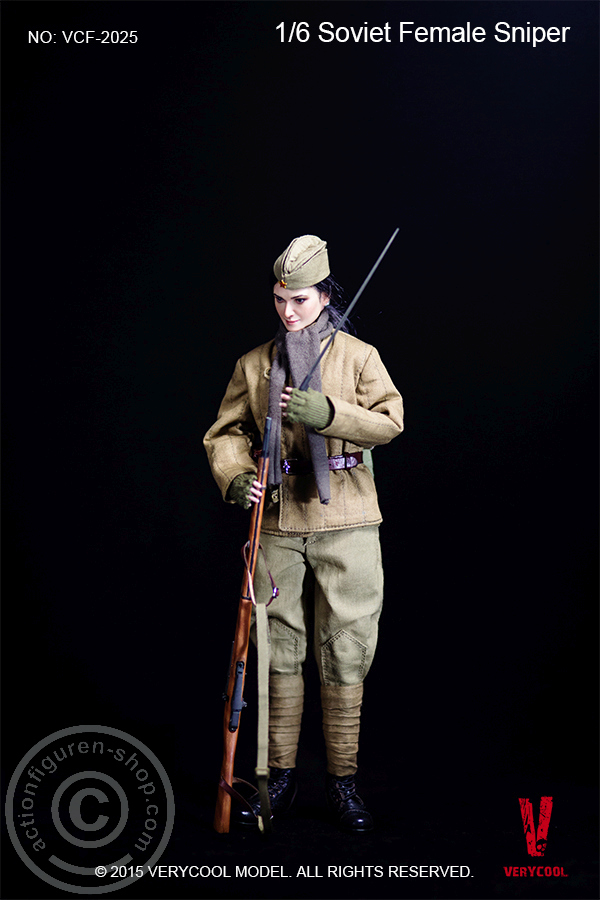 Soviet Red Army Female Sniper