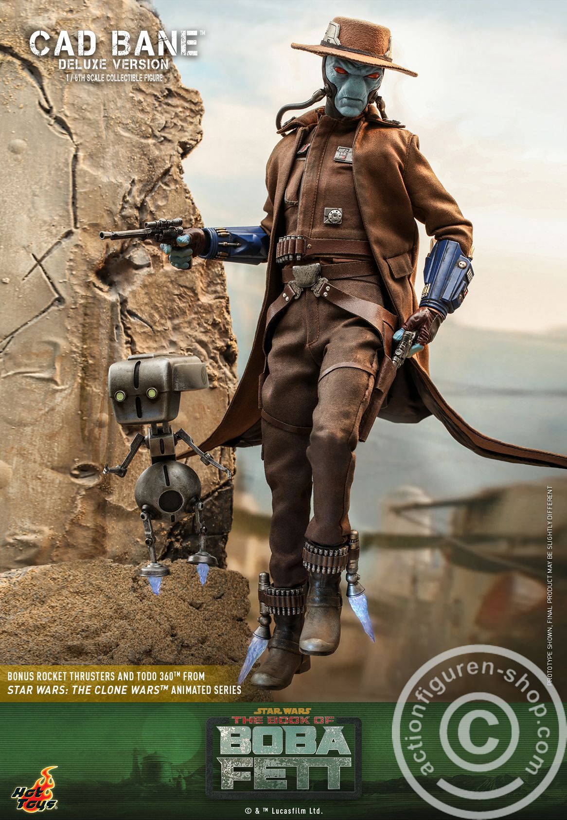 Star Wars: The Book of Boba Fett - Cad Bane (Deluxe Version)