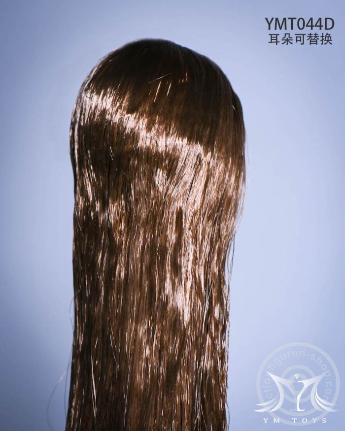 Elf 2.0 Head - light-brown Hair - 2 pairs of ears