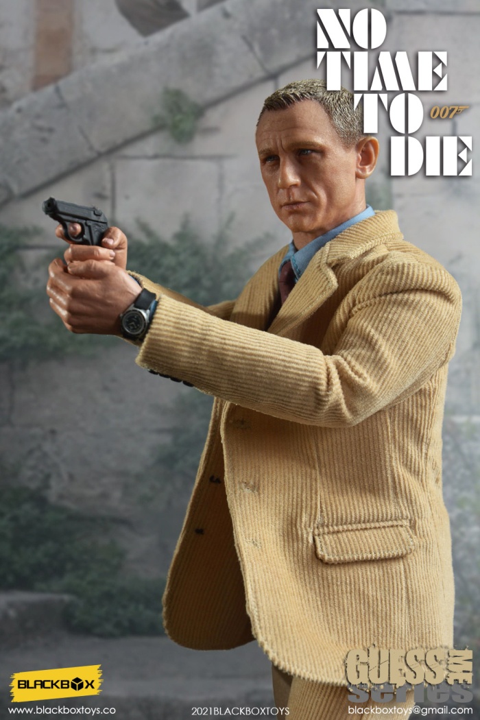 BBT-9025-16 Agent James - No Time to Die - in Civil Outfit