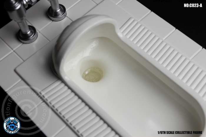 SDC023A-04 Squat Toilet / Hock - Toilette - clean look