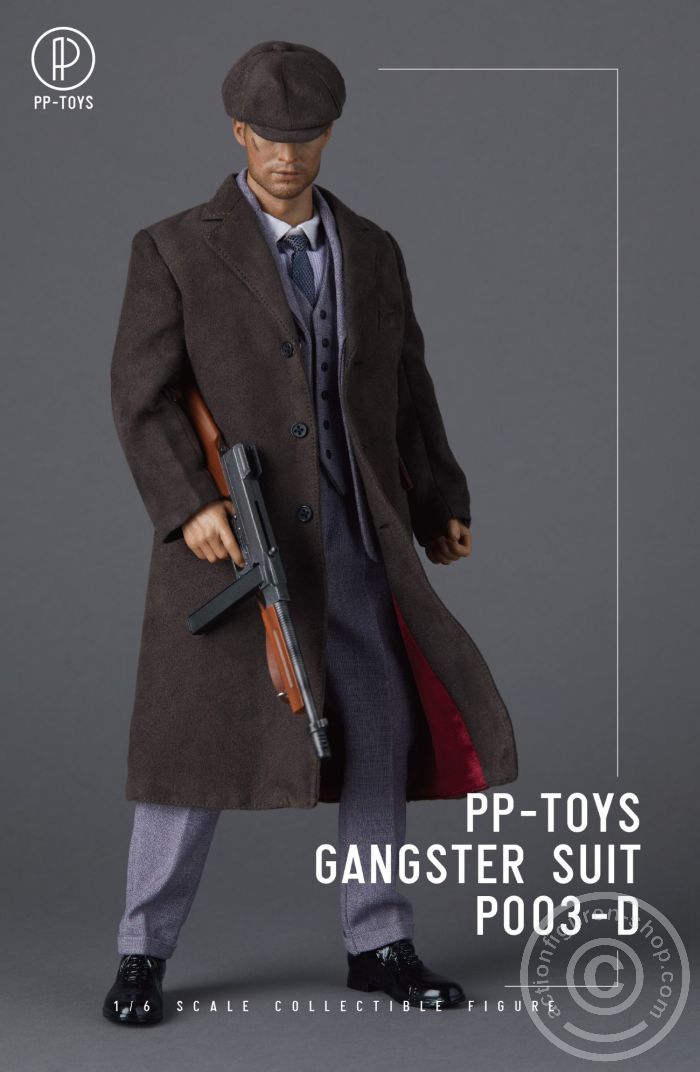 Gangster Suit - Peaky Blinders Set - light-blue