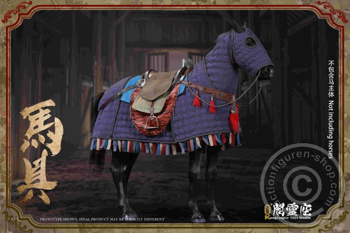 KLGD202012B-03 Saddlery Set - blue