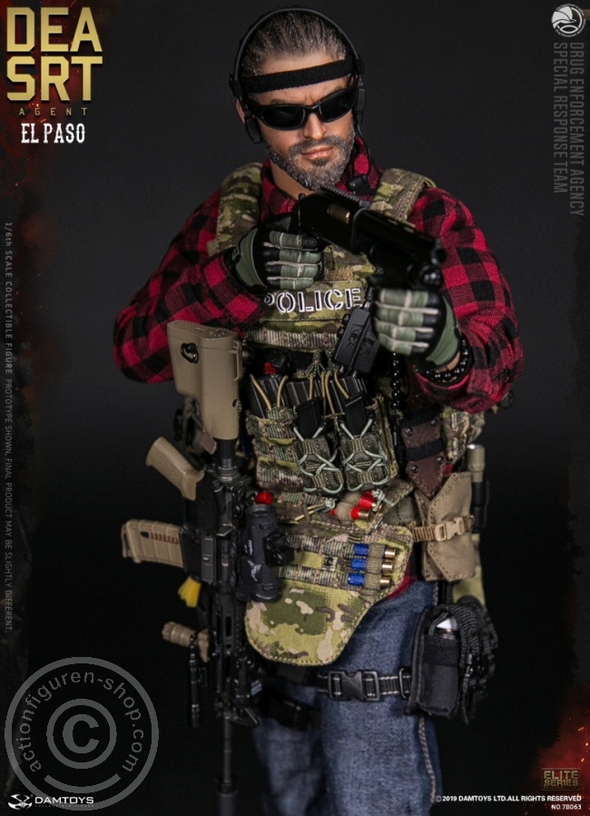 DA78063-16 DEA SRT (Special Response Team) Agent - El Paso