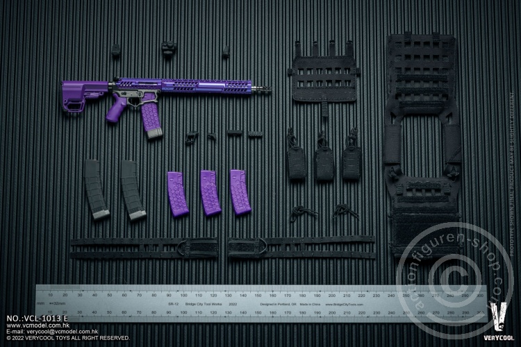 UDR-15 Rifle and Gear Set (Amethyst)