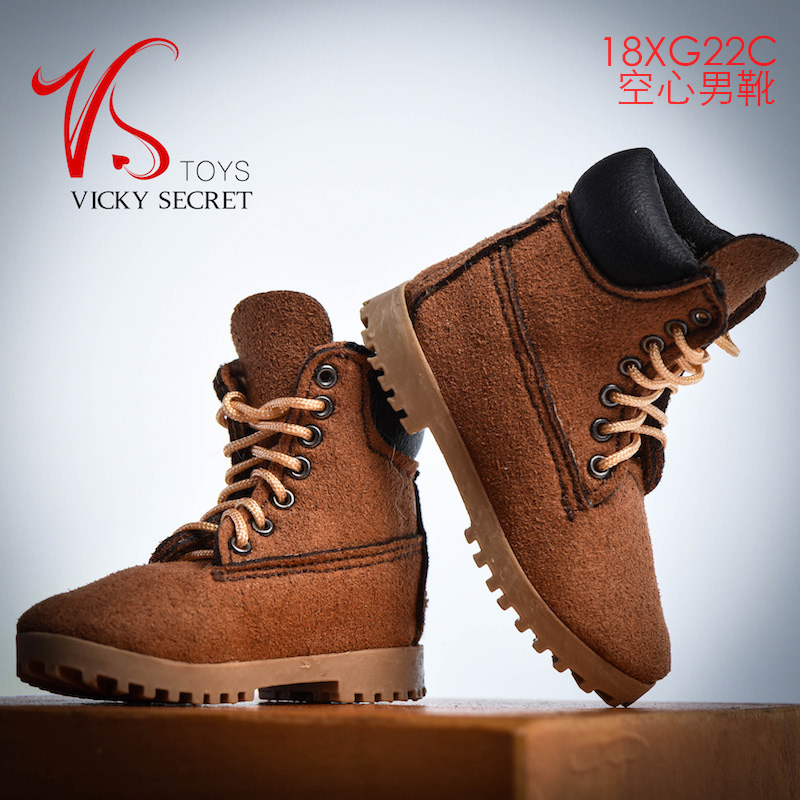 Boots - male - Brown color - matte