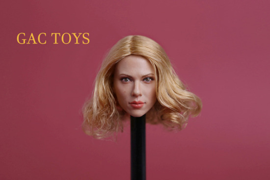 Female Head - blond Hair