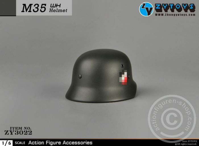 ZY3022B-04 Wehrmacht Metal Helmet Type M35 - B