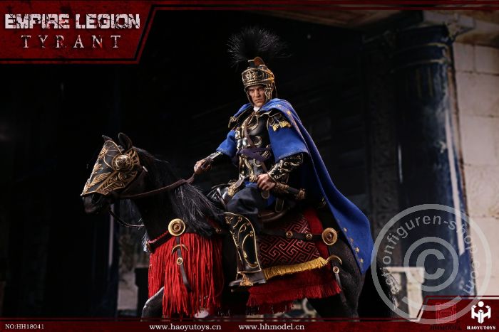 HH18041-10 Tyrant - Black Gold Man & Horse Set Edition - Imperial Legion